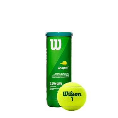Imagem de WILSON Bola de tênis juvenil - torneio verde aberto dos EUA, lata única (3 bolas)