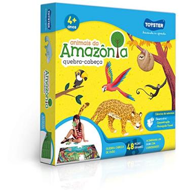 Quebra-cabeça, Amazônia, 500 peças, Brinquedos Estrela, Multicor