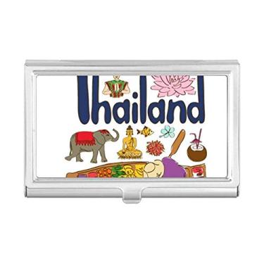 Imagem de Carteira de bolso com estampa de marco nacional da Tailândia