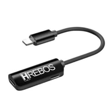 Imagem de Adaptador Fone Duplo Cabo Lightning Ouça Musica e Carregue