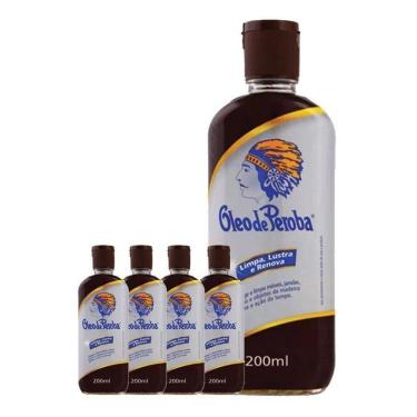 Imagem de Óleo De Peroba 200Ml Kit Com 5 Unidades