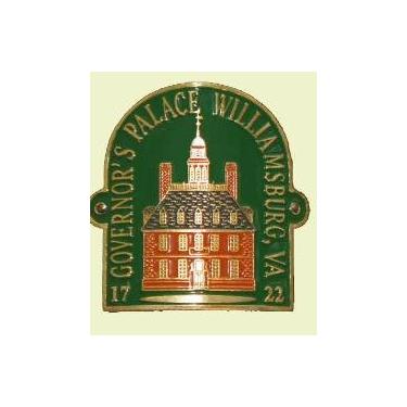 Imagem de Palácio do Governador - Williamsburg, Virgínia - Medalhão de vara de caminhada