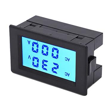 Imagem de Medidor de Tensão de Corrente, Voltímetro Portátil de Visor Duplo LCD, Equipado Com Transformador Preciso, Adequado para Uso Interno