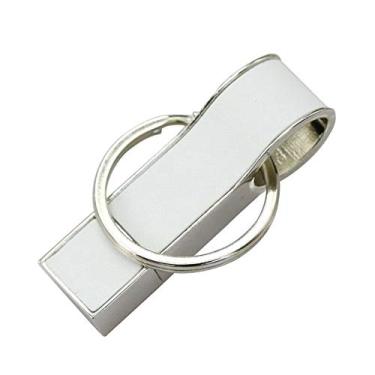 Imagem de Chaveiro branco de 4 GB modelo PenDrive Memory Stick USB Flash Drive USB Pen Drive USB Flash Card U Disk USB Stick U Disk
