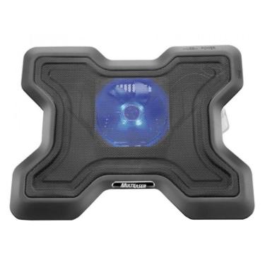 Imagem de Suporte para Notebook Multilaser X-Cooler - com 1 Nível de Altura - com LED Azul - AC123
