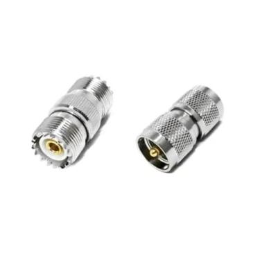 Imagem de BJDZ Adaptador de radiofrequência de 50 Ohm tipo UHF para conversor de kit tipo UHF para rota WiFi, drone de Romote, antena 4G/5G, equipamento de telecomunicações.