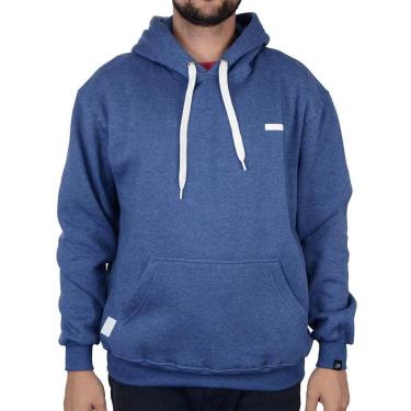 Imagem de Blusa Masculina Freesurf Moletom Minimal Azul Marinho - 111005255-Masculino