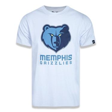 Imagem de Camiseta New Era Plus Size Regular Manga Curta Memphis Grizzlies Logo-Masculino
