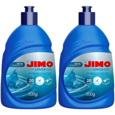 Imagem de Kit 2 Un Jimo Lava Louças Gel 500ml