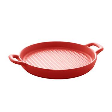 Imagem de Mini Travessa de Porcelana Nórdica Vermelho Matt 20cm - Wolff