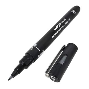 Imagem de Uni Pin Fine Line Caneta Brush Preta