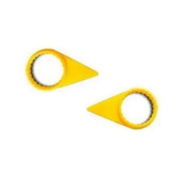 Imagem de 80 Indicador Porca Solta Amarelo Roda Caminhao 3/4 27mm - TOP-AR