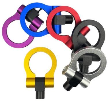 Imagem de Tow Hook Engate Reboque Carro Camionete Universal Amarelo - Estilo Br
