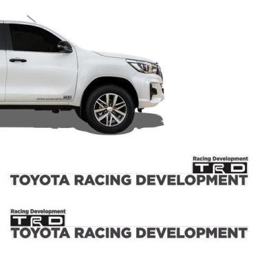 Imagem de Kit Faixa Toyota Hilux Racing Development Modelo Original - SPORTINOX,