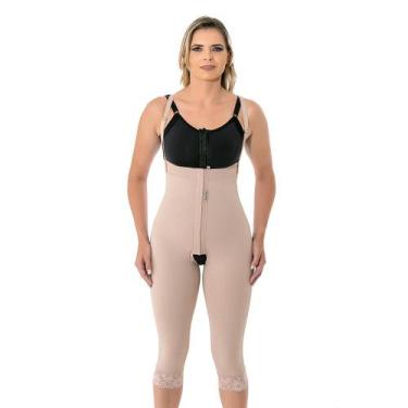 Imagem de Cinta Calça Cirúrgica Modeladora Longa Confort 1091 Mabella, Castanho,