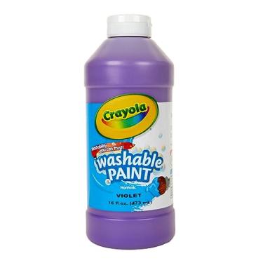 Imagem de Crayola Washable Paint, Purple Paint Craft Supplies, 16 ounce