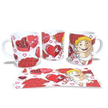 Imagem de Canecas Personalizadas Dia dos Namorados - Estampa Sublimada, Mod.165