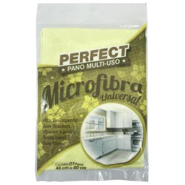Imagem de Pano Microfibra Universal Amarelo - Perfect