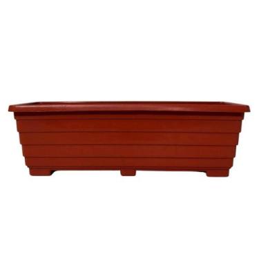 Imagem de Kit 3 Jardineira Floreiras 50cm De Chão Para Plantas E Hortas - Goyama