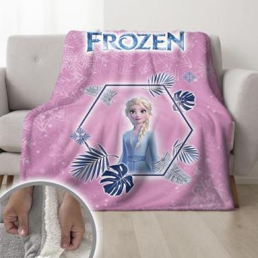 Imagem de Cobertor Frozen Pele De Carneiro 155x240cm Duplo - ESPAÇO CASA CENÁRIO