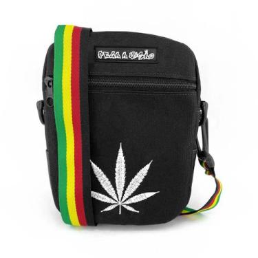 Imagem de Mini Bolsa Lateral Shoulder Bag Pega a Visão Folha - MP Moda Masculina