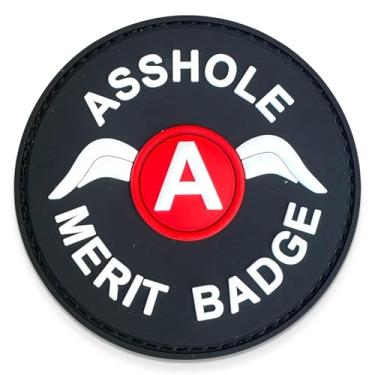 Imagem de Emblema de mérito criativo humor militar tático remendo de moral - adesivos táticos engraçados, gancho de borracha de PVC, adesivos para mochilas, uniformes militares, jeans, jaquetas, coletes,