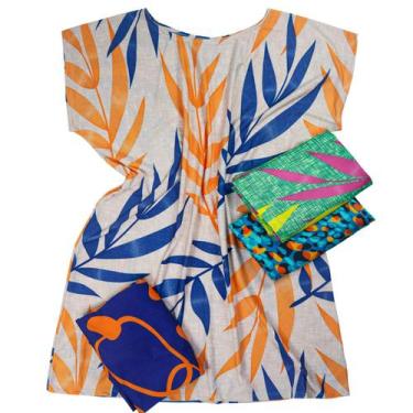 Imagem de Kit 4 Vestido Casual Plus Size Adulto Malha Crepe Confortável - Empóri