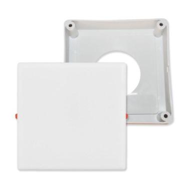 Imagem de Kit Painel Infinity Led Suporte Sobrepor Quadrado 18W IP20 - Gaya