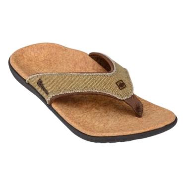 Imagem de Sand lia feminina Yumi da Spenco, Straw/Java/Cork, 5