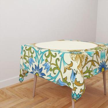 Imagem de Toalha De Mesa Quadrada 4 Lugares Tecido Oxford Floral - Core Decore