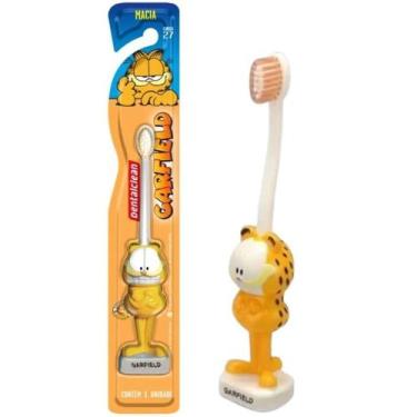 Imagem de Escova Dental Infantil Garfield 3D Macia - Dentalclean