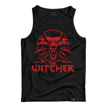 Imagem de Camiseta Regata The Witcher Geralt De Rívia Blusa Série Game - KING OF