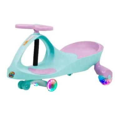Imagem de Carrinho Infantil Gira Gira Com Led Colorido Rolimã Fenix - Fenix Brin