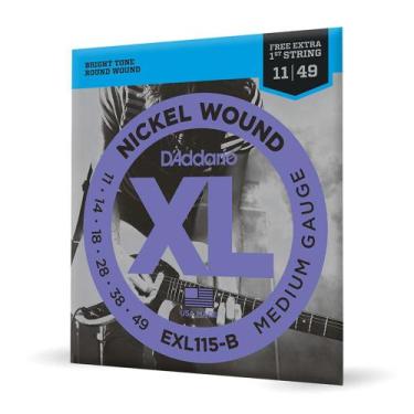Imagem de Encord Guitarra .011 Corda Extra PL011 D'Addario EXL115-B - D addario