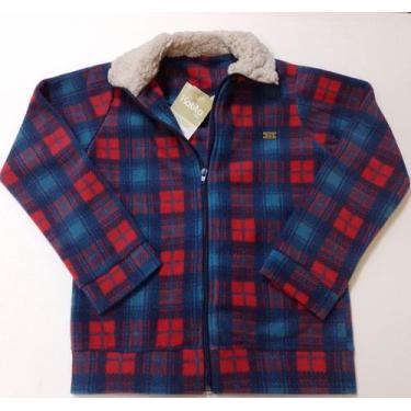 Imagem de Casaco Jaqueta Soft Menino Infantil Katita Kids Xadrez 2759, Xadrez, 6
