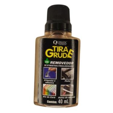Imagem de Tira grude remove sujeira gordura cera etiqueta pequeno 40ml - Quimati