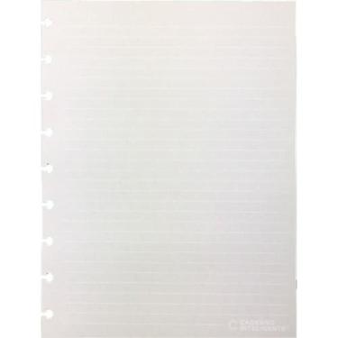 Imagem de Caderno Inteligente Refil Médio Pauta Branca 90G com 50 Folhas