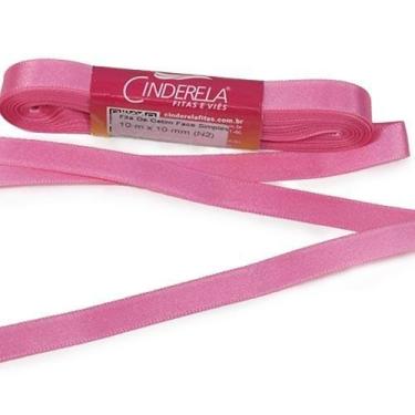 Imagem de Fita de Cetim Nº 02 10mm com 10 Metros - Cinderela, 97 ROSA HERA