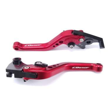 Imagem de Manete Esportivo Gravado Laser Motocicleta CB650F CB 650F - NoBrand, V