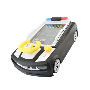 Imagem de Dynwave Brinquedo de volante para crianças, simulação de carro educativo, presente ideal para 3 a 6 anos, Preto