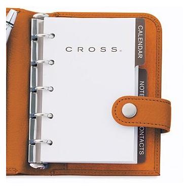 Imagem de Cross Refil de mini agenda datada, setembro de 2009 a dezembro de 10, branco (1554Z-14/0909)