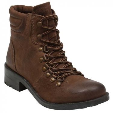 Imagem de MIA Bota feminina Alexa sem cadarço, Couro preto, 7.5