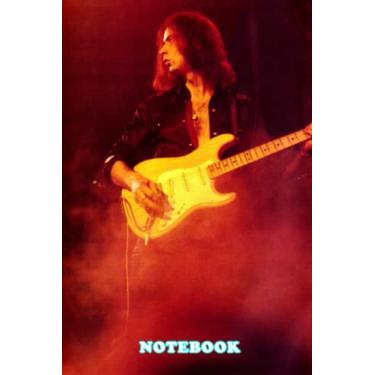 Imagem de Notebook : Ritchie Blackmore Deep Purple Notebook Journal Blank Ruled Writing Journal for School, Home or Work - Thankgiving Notebook #513