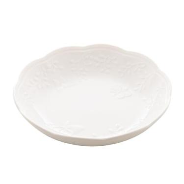 Imagem de LYOR - Prato Fundo de Porcelana New Bone Butterfly Flower 21,5cm x 21,5cm x 4,5cm