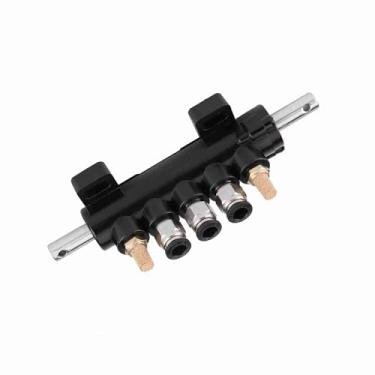 Imagem de Válvula de Controle de Ar Pedal Válvula Ranger Trocador de Pneus Máquina Suprimentos Ferramenta Tipo B Liga Alumínio Alta Durabilidade Preto Prata (Domarydq29o76zyx-01)