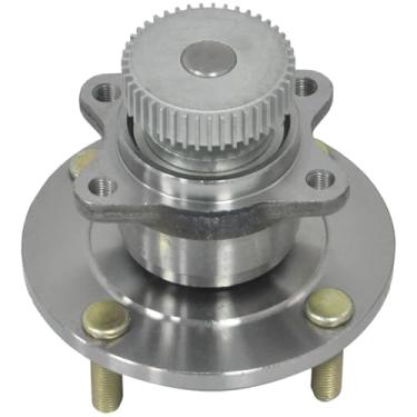 Imagem de IRONTEK 512235 Rolamento de roda traseira e conjunto de cubo compatível com Mitsubishi Galant 1994-2007 cubo de roda 4 terminais com ABS 1 peça