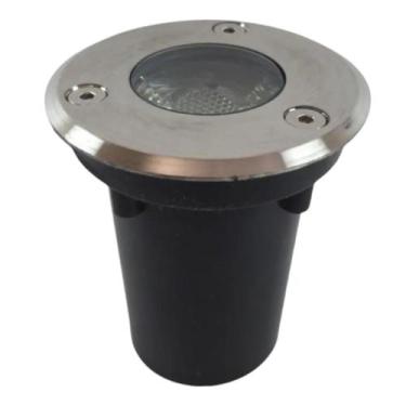 Imagem de Balizador 1w Embutir Solo Piso Deck Escada Redondo Quente - CBC