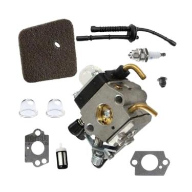 Imagem de Carburador compatível com cortador de sebes HS45 FS55 FS310 C1Q-S169B 4140 120 0619 Fc75/85 Fs38/45/45c C1Q-S66 C1Q-S71
