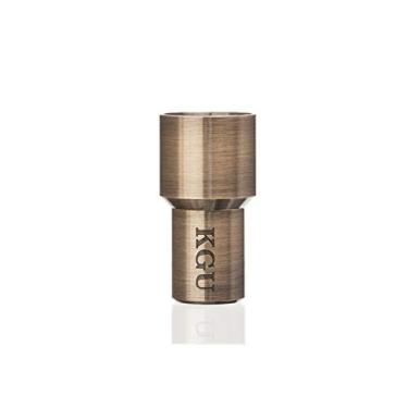 Imagem de Reforço de Mutquilha TRUMPET KGUBrass feito sob medida para impulsionar caminhões KGU bronze antigo cor laca