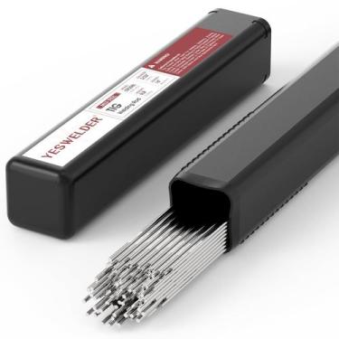 Imagem de Vareta de solda TIG YESWELDER em aço inoxidável ER308L 3/32x16 2,27 kg